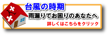 春の暴風雨による雨漏りでお困りのあなたへ
