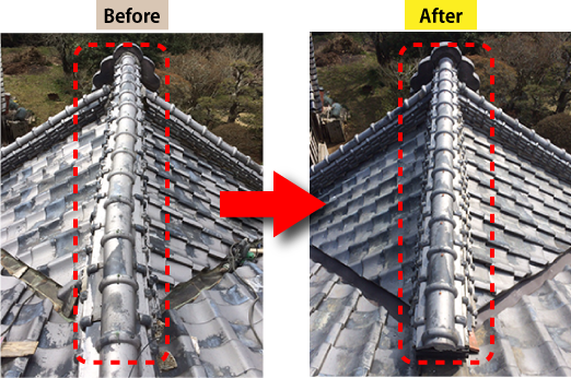 和型棟取り直し施工例